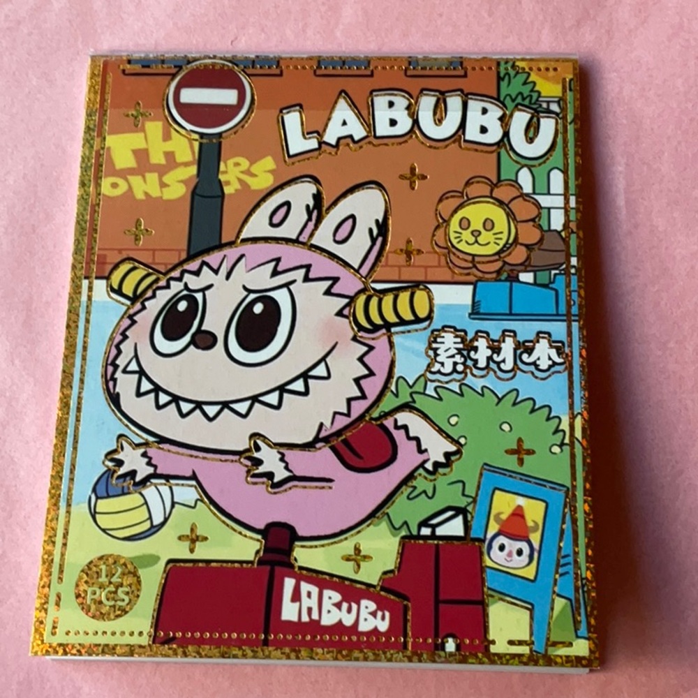 Labubu The Monsters Sticker Set